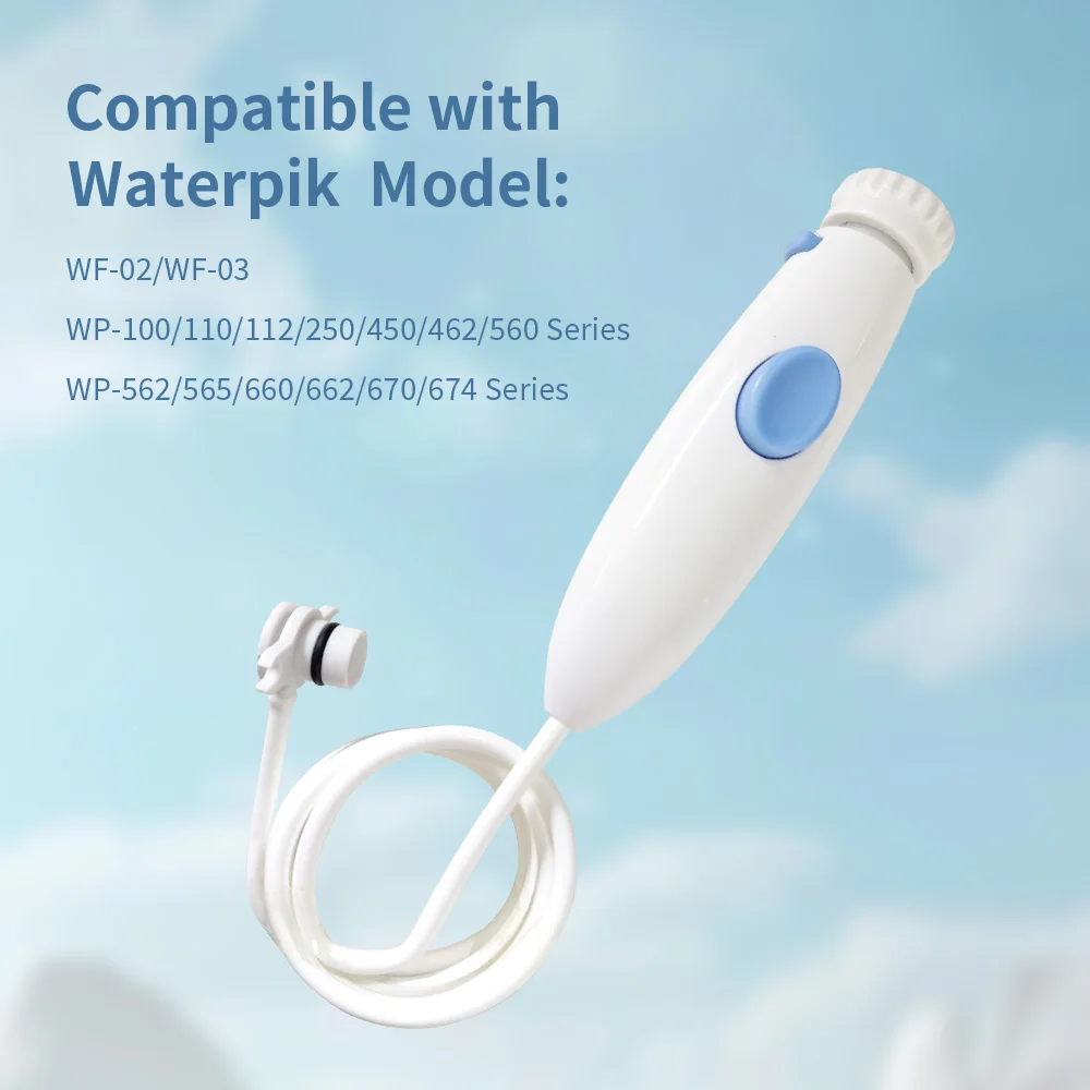 Replacement Hose Handle Tube For Waterpik Water Flosser Oral Irrigator Dental Water Jet For WP-100 WP-150 WP-660 WF Series