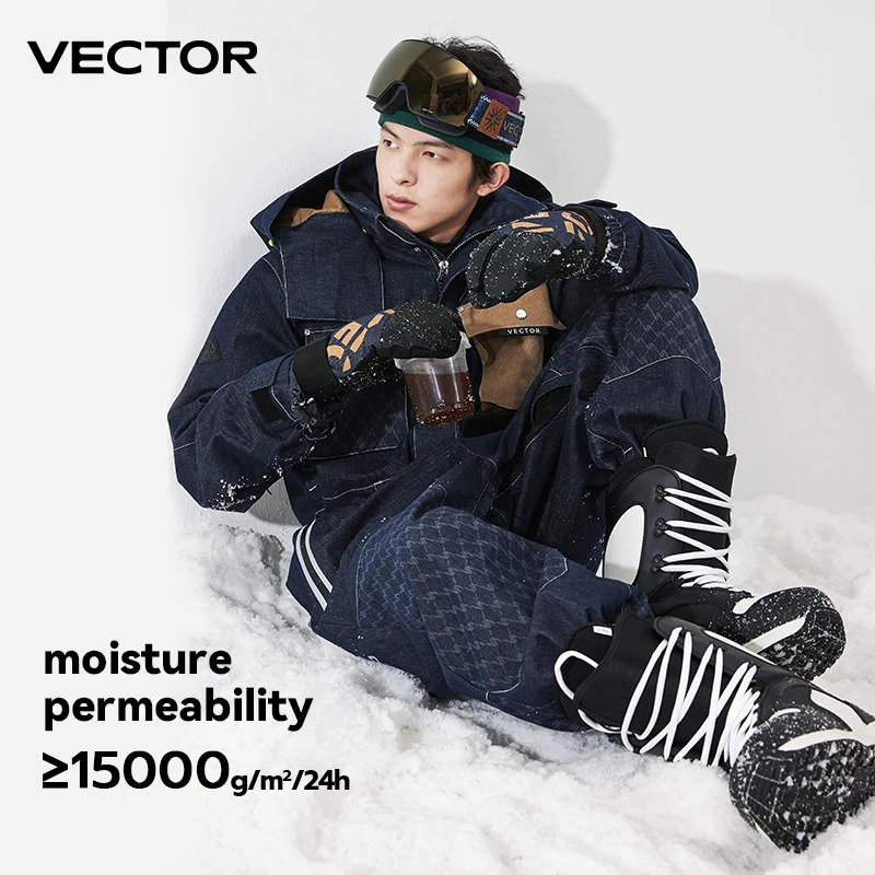 Ski Jacket Thick Men Women One-Piece Ski Jumpsuit Outdoor Sports Snowboard Jacket Warm Waterproof Winter Overalls Hooded