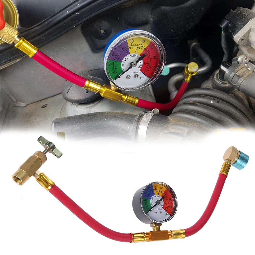 Gas refrigerante R1234YF per climatizzatori con tubo di ricarica ACME LH da 1/2 pollice per auto e veicoli - Image 5