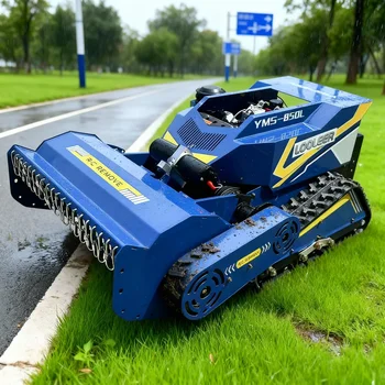 Robot Falciatrice Agricola Personalizzata - Certificato EPA CE, Telecomandato, Senza Fili, per Diserbo e Taglio Erba