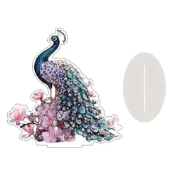 Acrylic Desktop Ornament - Modern Home and Office Decor Touch (F)