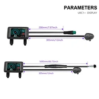 Accessoire pour vélo électrique 36V-72V, écran LCD UKC1/UKC1+ couleur avec protocole UART NO.2 OMD, connecteur SM/étanche 4