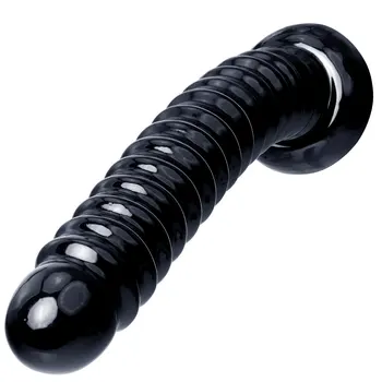 Enorme Plug anale Dildo Morbido Grande Dilatatore anale Stimolare l'ano vaginale Butt Plug Penetrazione Cazzo adulto Giocattoli del sesso per le donne Uomini Gay 18
