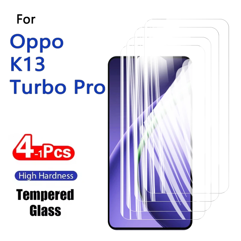 Pack of 1-4 Premium Tempered Glass Screen Protectors - High-Aluminum Crystal Clear, Anti-Scratch, Case Friendly, Fingerprint Resistant