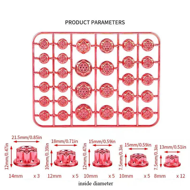 Крупен план на анотирана алуминиева капачка за винт