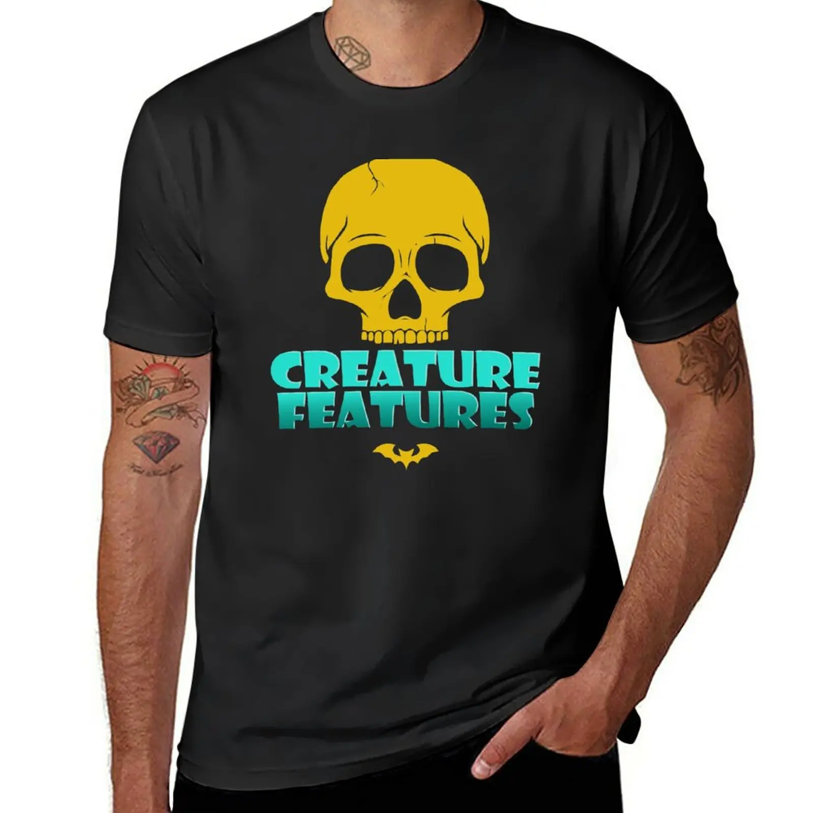 

New Creature Features Logo T-Shirt blondie t shirt new edition t shirt oversized t shirts for men
