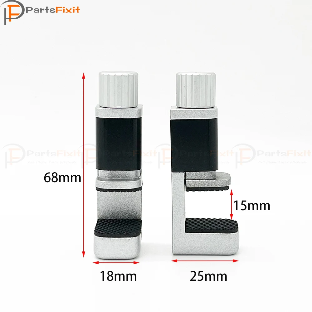 Strumento LCD di riparazione per dispositivo di riparazione con clip per morsetto per riparazione schermo del telefono in lega regolabile con gomma per riparazione PC tablet iPhone iPad - Image 2