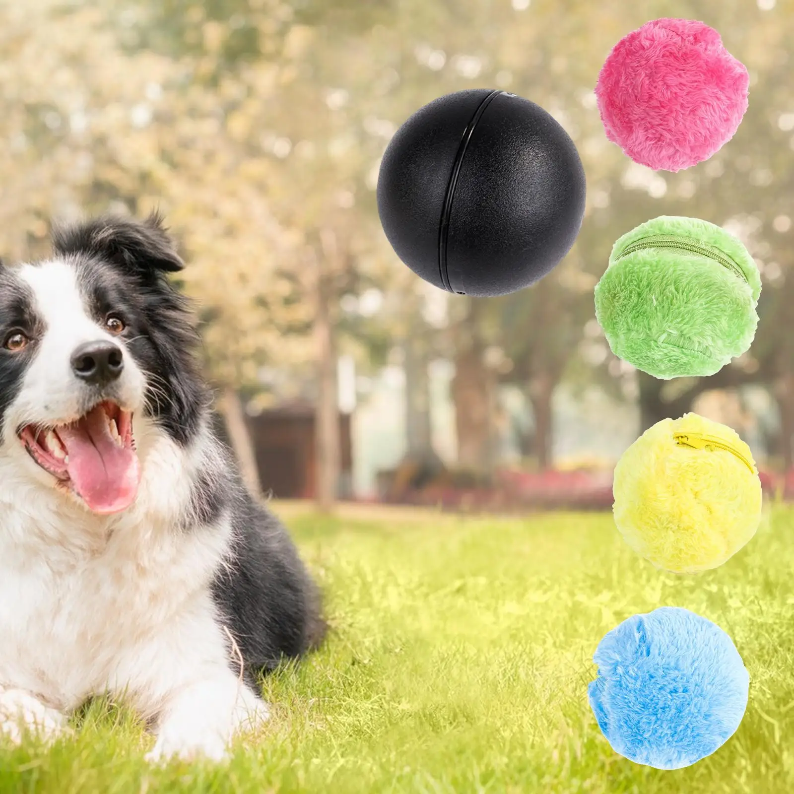 Automatic Rolling Ball Dog Toy, Dog Ball Moves