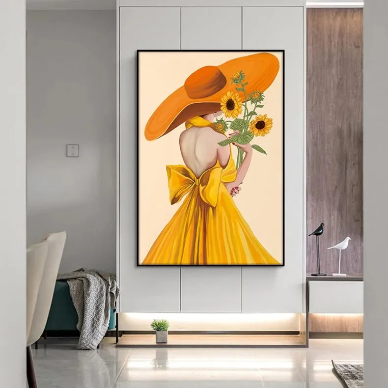

Decorative Painting & Calligraphy - Diamond Art, Full Drill, Round Diamonds - 2023 New Design for Living Room, Entryway,