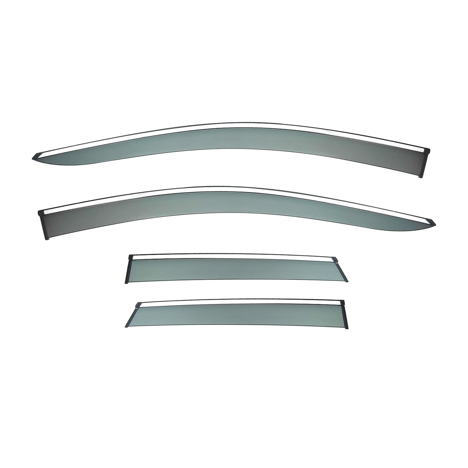For Audi Q4 e-tron Window visor Weather Shield Side Window Deflector Car windshield weather shield Car accessories