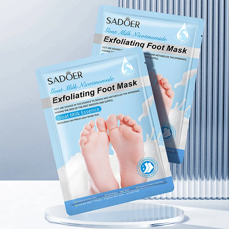 Exfoliating Feet Mask Exfoliating Foot Peel Mask Socks Pedicure Peeling Dead Skin Remover Feet Peel Moisturizing 1 Pair foot peel mask