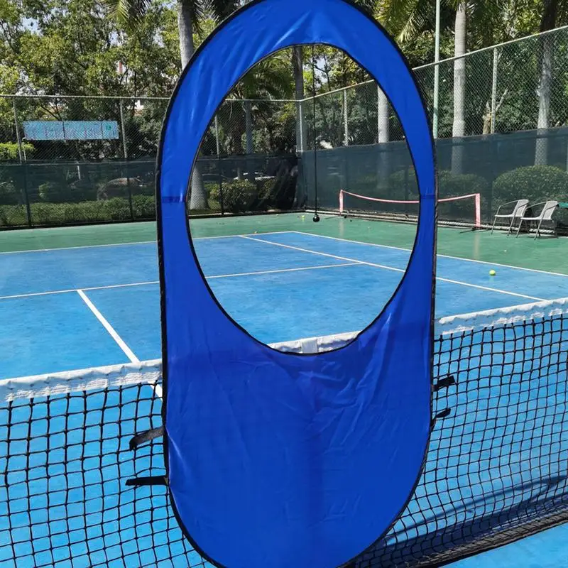 

Tennis Training Target Net Foldable Net Equipment For Outdoor Indoor Training Large Tennis Target Hitting Trainer Practice