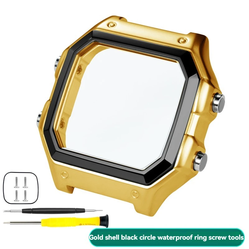 Spot Wholesale Premium Modified Stainless Steel Case Shell with Ring Screw and Tools