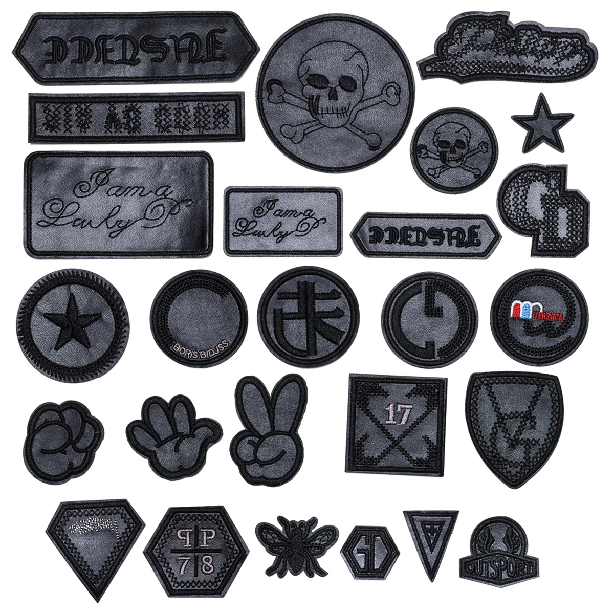 Leather Sticker Leather Pants Pu Sticker Pu Pants Patches