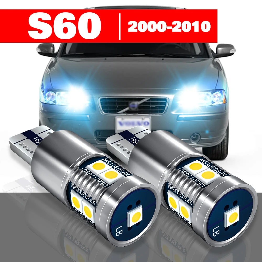 

For Volvo S60 1 2000-2010 2pcs LED Parking Light Clearance Lamp Accessories 2001 2002 2003 2004 2005 2006 2007 2008 2009
