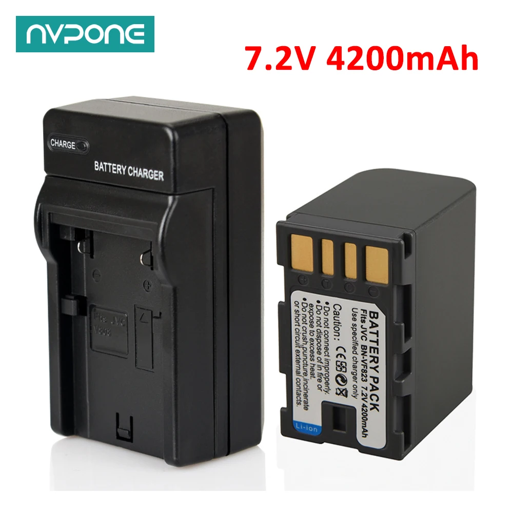 4200mAhBNVF823BNVF823UBNVF815BNVF808BatteryforJVCGZHD7GZ