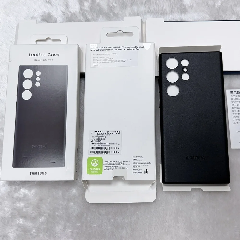 Original Vegan Leather Phone Case with All-Inclusive Lens Protection and Gift Box