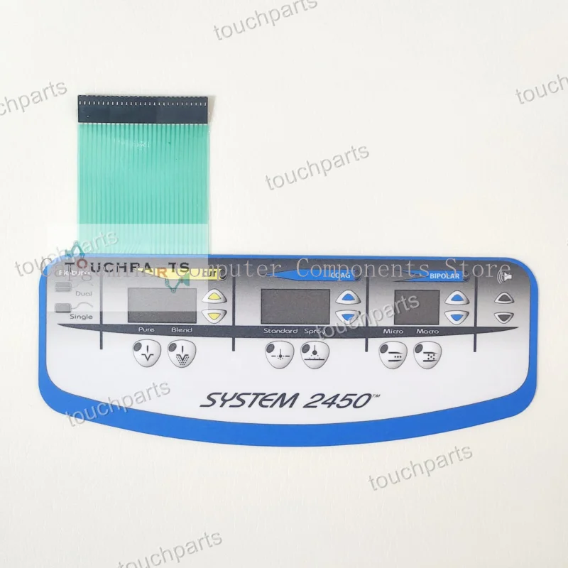 SYS-2450 Keypad Membrane for ConMed System 2450 ESU Generator , Button Film