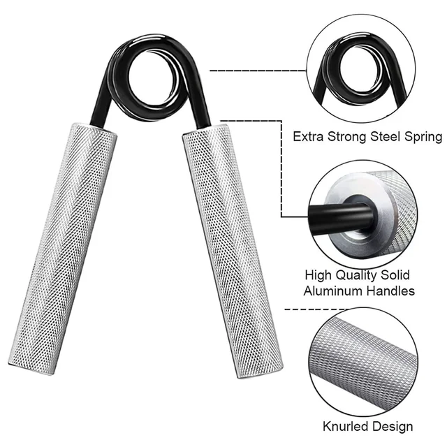 Grip Strength Trainer 50-300lbs 1PC Fitness Metal Hand Gripper Non-Slip Forearm Muscle Exerciser Hand Rehabilitation Exercising 2