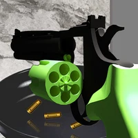 2024.ZP5 Revolver Soft Bullet Gun 357 Simulated Ejection Toy Pistol Adult Boy Child Soft Bullet Toy Gun Weapon Model 2