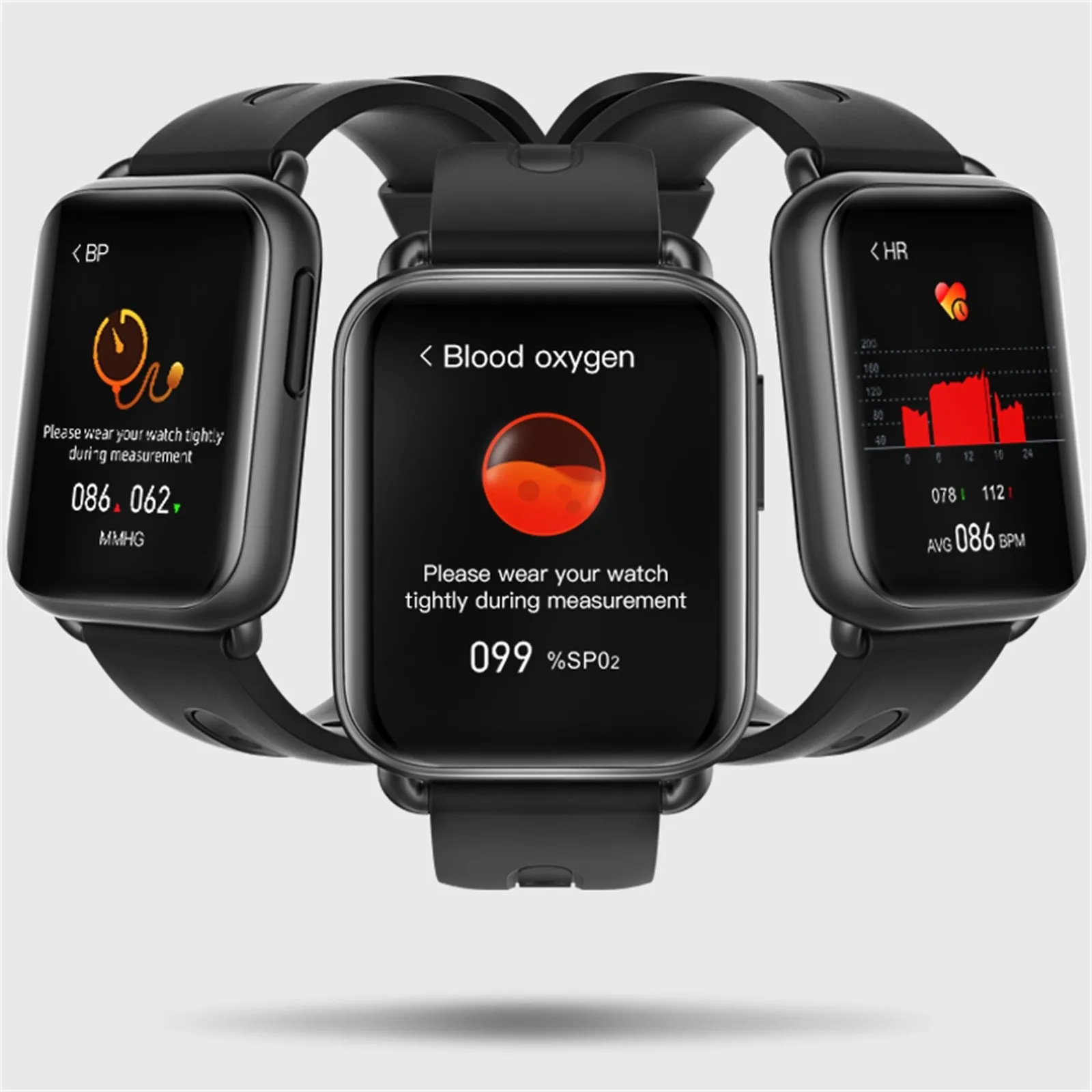 

Sport Fitness Temperature Waterproof Wristband Support Smart Watch Bluetooth Smart watch