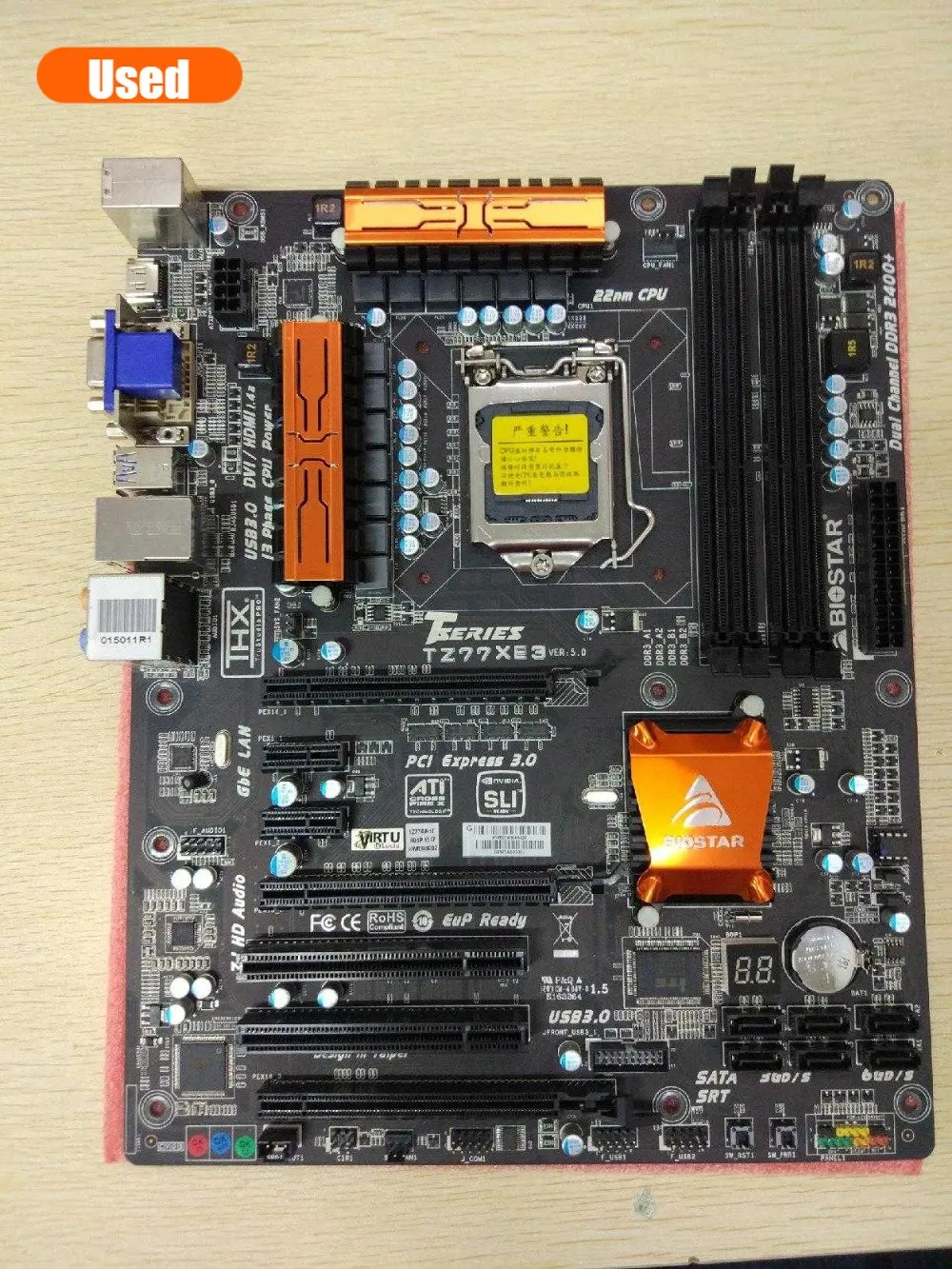 

Материнская плата высокой частоты 1155 32 ГБ DDR3 I7 I5 I3