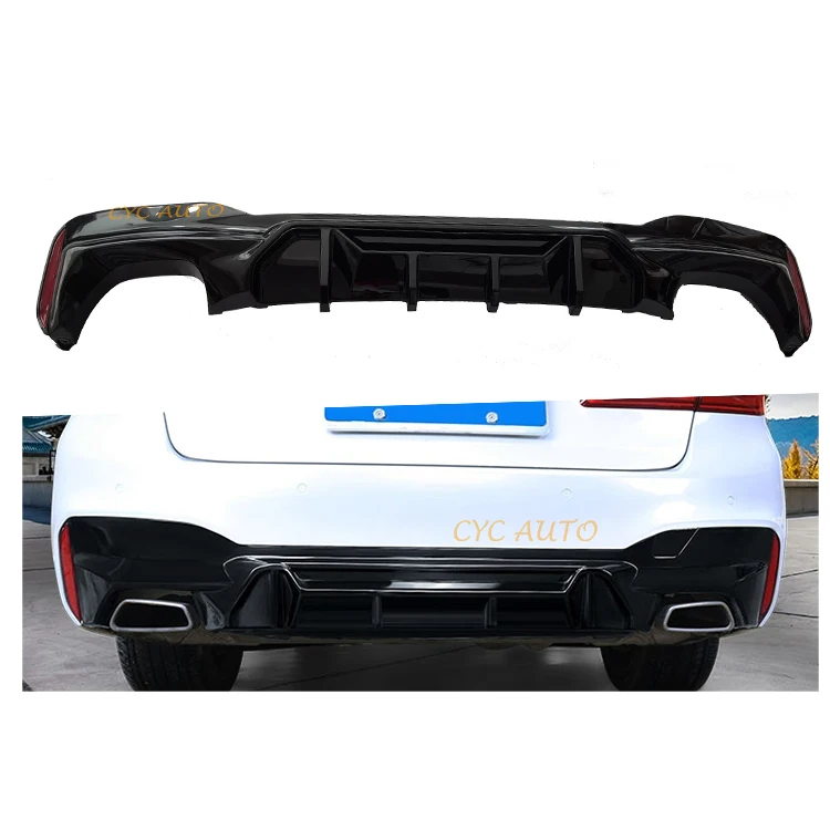 

G30 M5 Rear Diffuser Competition Rear Bumper Modified Tuning Diffuser Parts For BMW 5 Series G30 M5 Bodykit