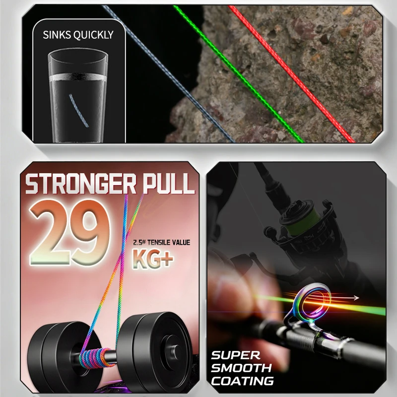 X16 Braided Fishing Line 2