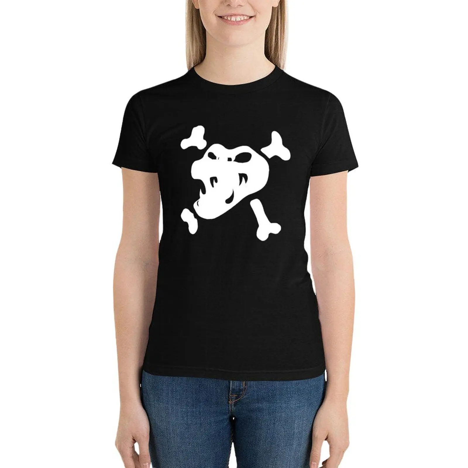 DKC2 Kremling insignia T-Shirt aesthetic clothes tees korean fashion black t shirts for Women