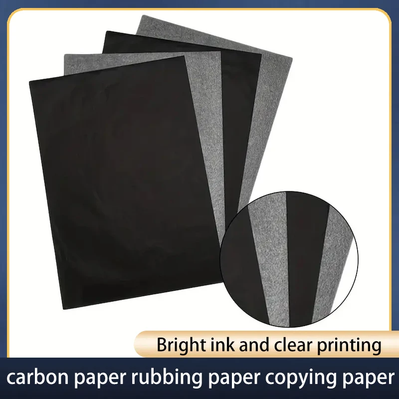 100 Pcs Copy Paper Wipes Optional Black Blue Handwritten Copy Paper A4 Size Diy Wipe