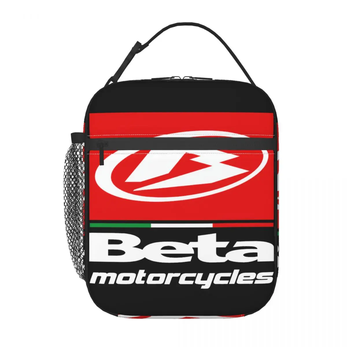 Beta Racing Motorcycle Insulated Lunch Bag Tote Food Handbag