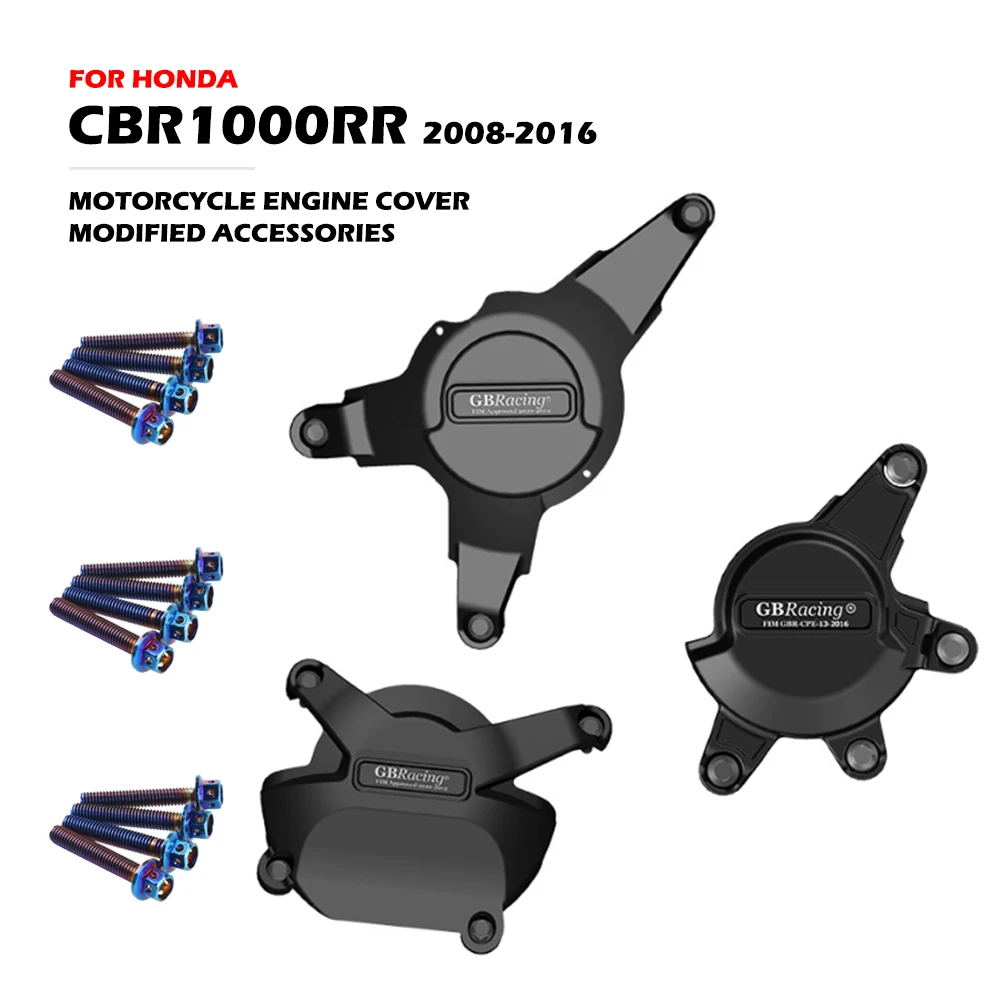 

GB Racing CBR1000RR Защитная крышка двигателя мотоцикла для HONDA CBR 1000RR 2008-2016, модифицированные аксессуары