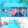 New Inflatable Mattresses Water Swimming Pool Accessories Hammock Lounge Chairs Pool Float Water Sports Toys Float Mat Pool Toys 4