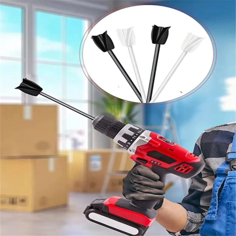 2pcs Paint Mixer Epoxy Resin Pigment Mixing Paddle Electric Drill  Attachment For Latex And Paint As Well As Other Viscous Liquid - AliExpress