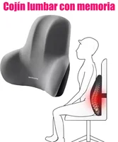 Memory Foam Lumbar Back Cushion for Car Office Gaming Chairs and Postpartum Waist Support Multi Functional Pain Relief Pillow 1