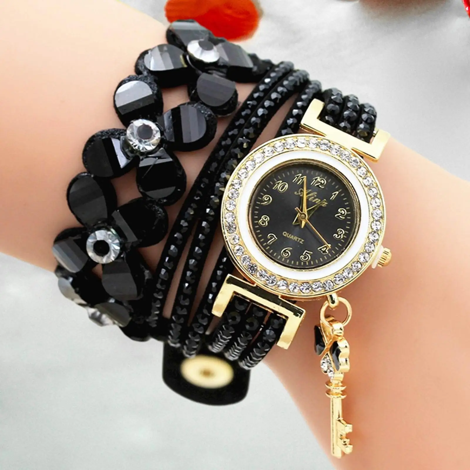 Bracelet Watch Accurate Timing Lightweight Girls Women Wrist Watch for Outdoor Activities Street Fishing Birthday Gift Travel