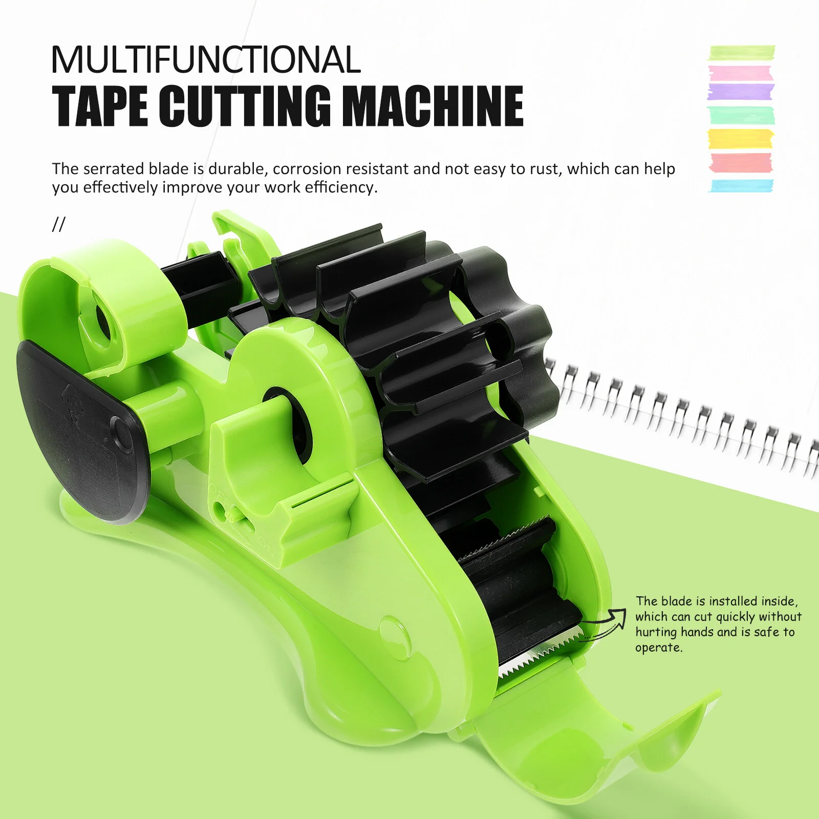 2024 Multi Roll Cut Thermal Tape Dispenser For Thermal Transfer Tape  Sublimation, Desktop Heat Press Ther