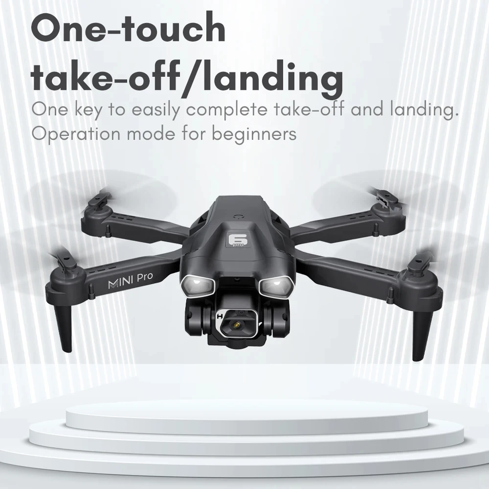 New H66 Mini Drone 4K Professional HD Dual Camera Optical Flow Air