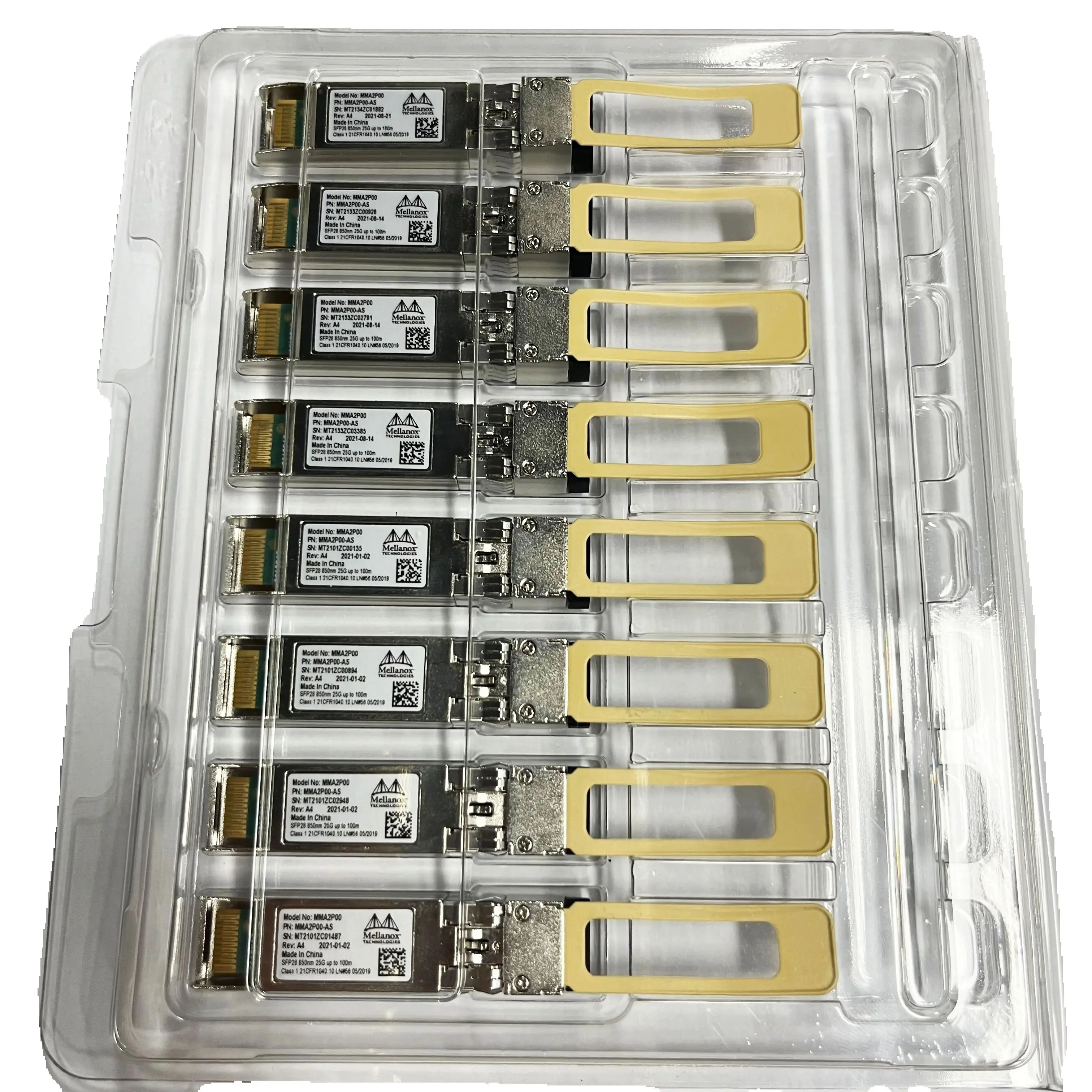 MMA2P00-AS Genuine Mellanox ConnectX-4 Lx Dual-Port 25GbE SFP28 Network Adapter Card &ndash; PCIe for Servers/Data Centers