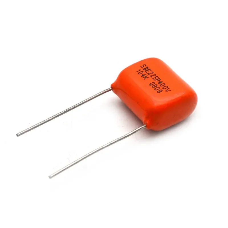 10Pcs Orange Tone Cap (Capacitor) SBE 225P 104K 0.1UF 400V for Electric Guitar