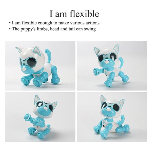Smart Robot Dog Puppy Interactive Toys Control Intelligent Robot Toys Kids For Children Boy Girl Birthday Christmas Gifts 6