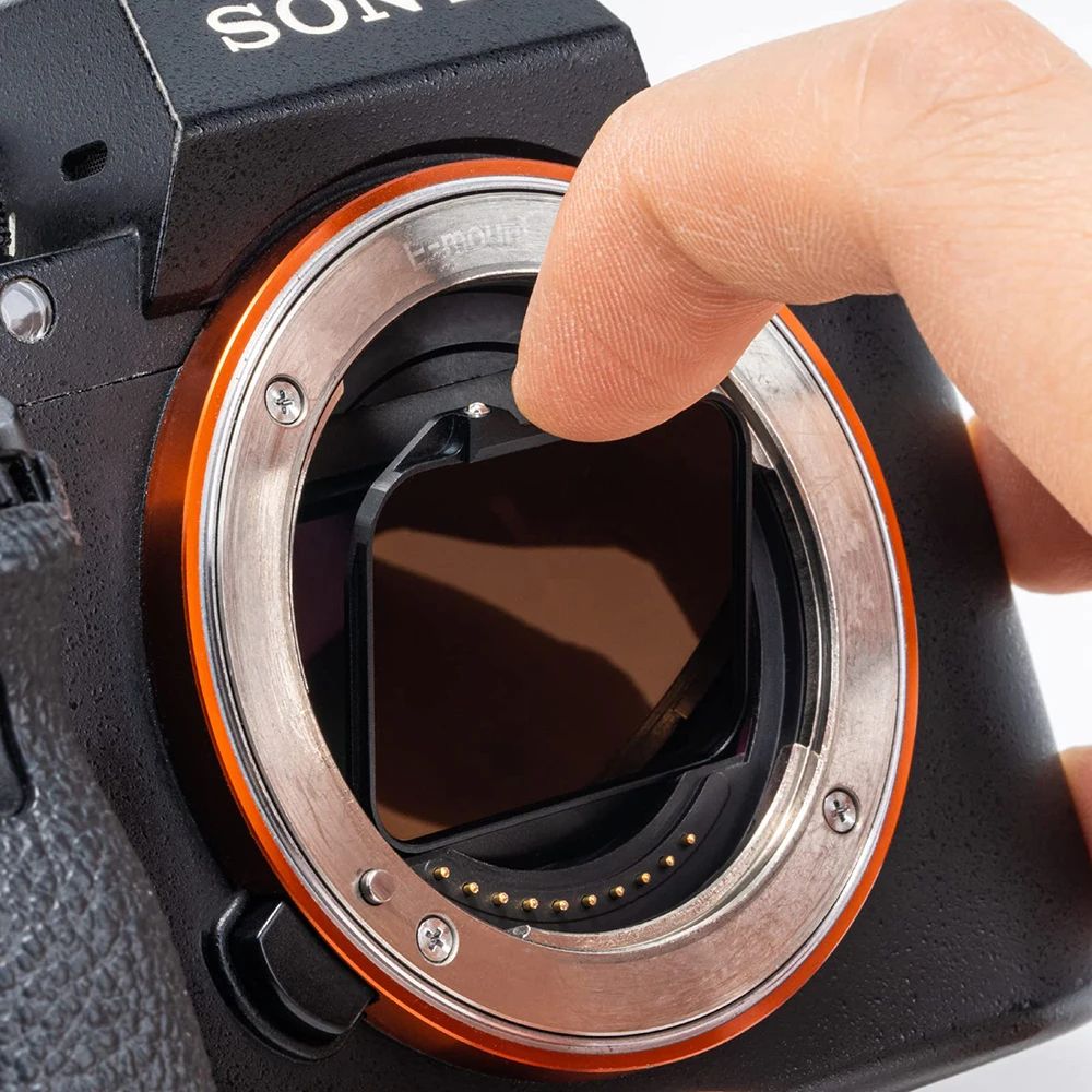 Kase Clip-in CMOS ND UV Neutral Night Black Mist Filter for Sony A7 Series Full Frame Mirrorless Camera A7II A7III A7RIV A7R5 3