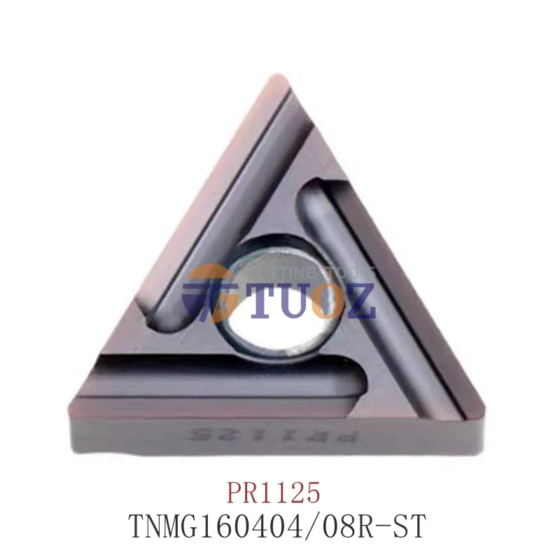 100% Original TNMG16 160404R-ST 160408R-ST PR1125 External Turning Tools Carbide Insert 160404 160408 R-ST CNC Lathe Cutter TNMG