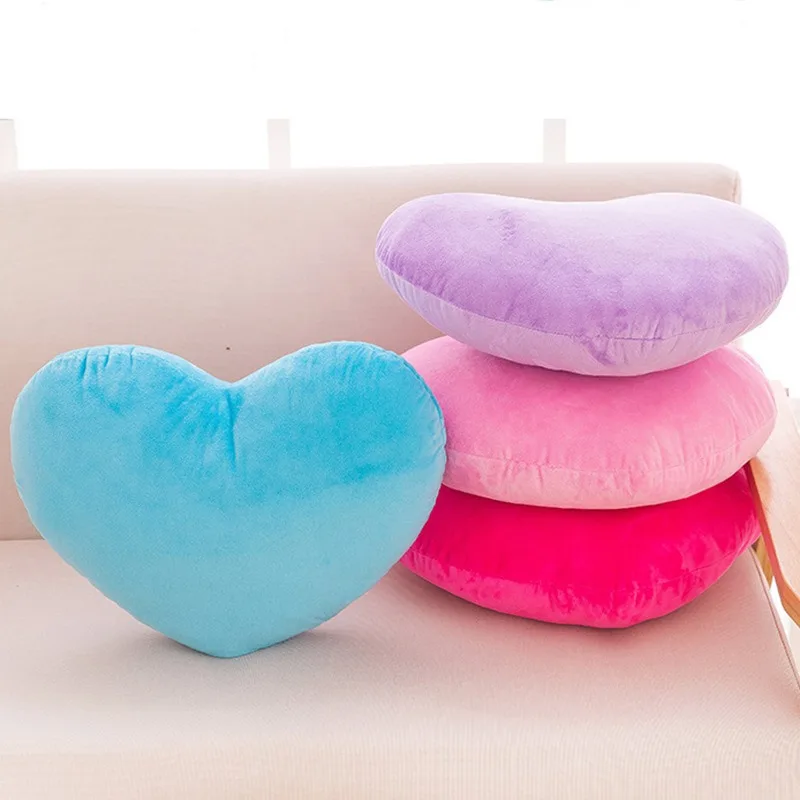 Heart Plush Toys Soft Pillow Kawaii Toy Lovely Gift for Birthday Home Decorative Valentines Day Decorative Soft Stuffed Pillow 2