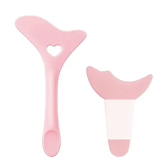 Winged Applicator Set Resusable Silicone Eyeliner Guide Eyeliner Stencil Mascara Shield Tool for Eye Makeup Mask Applic eyeliner stencil tool makeup tools mascara applicator template eye makeup tools mascara applicator tool 2Pcs Set