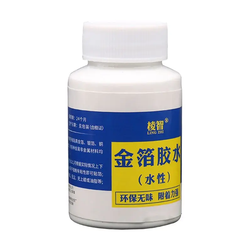 

Gilding Adhesive Top Coat Varnish Water-Based Epoxy Resin for Gold Leaf D5QC