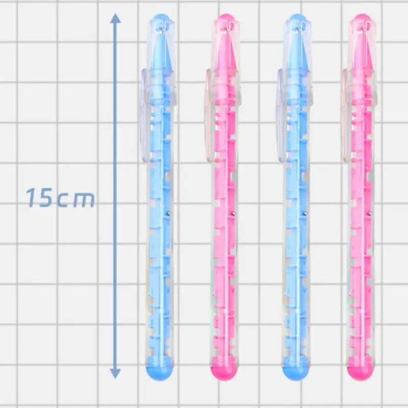 5/10Pcs 크리 에이 티브 문구 재미있는 퍼즐 게임 펜 미로 볼펜 스트레스 릴리프 쓰기 도구 독특한 선물