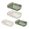 Acrylic Serving Tray with Handle Decorative Tray Jewelry Perfume Cosmetics Holder for Home Kitchen Bread Living Room Office 2