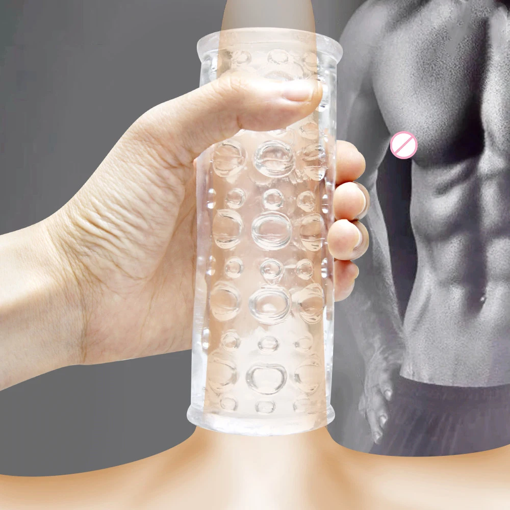 Male Masturbator Realistic Soft Silicone Stroker For Men_voghion.com