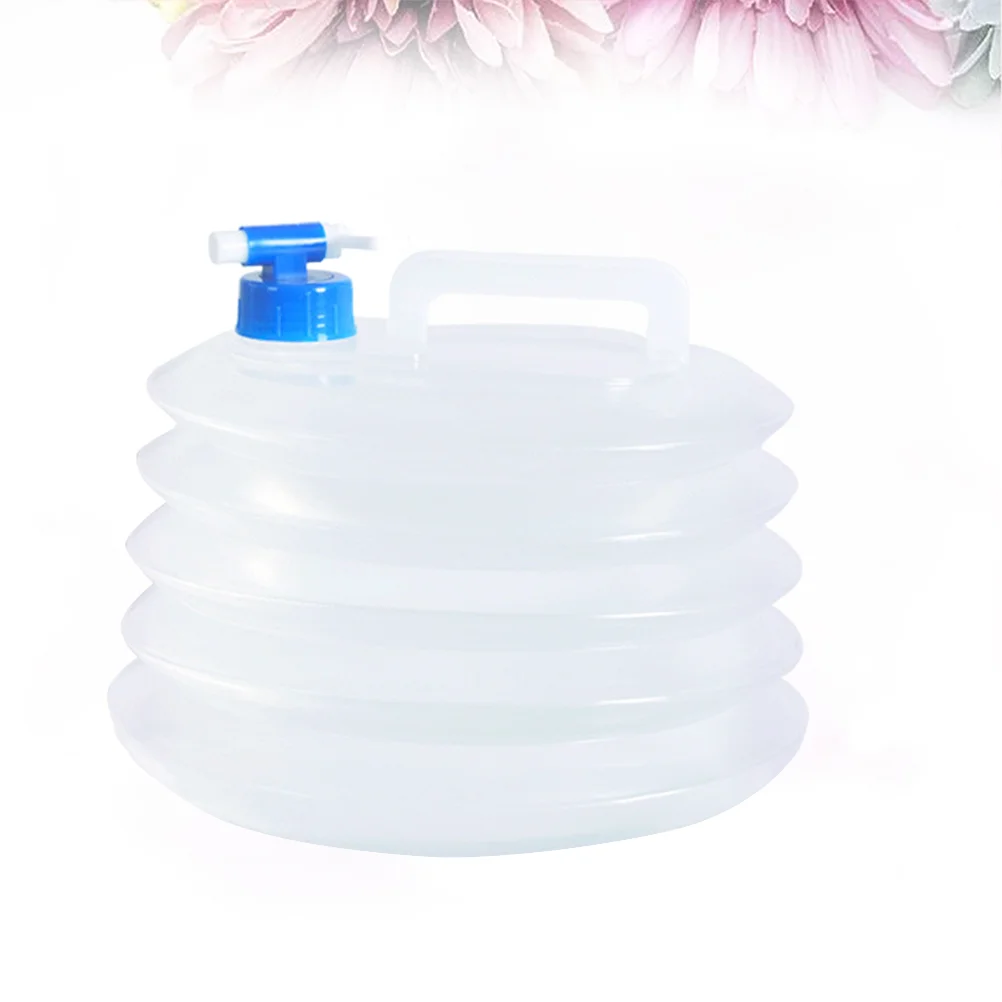

PE Folding Bucket Folding Water Bag PE Food Grade Portable Water Storage Container for Hiking Hunting Travel Outdoor Camping